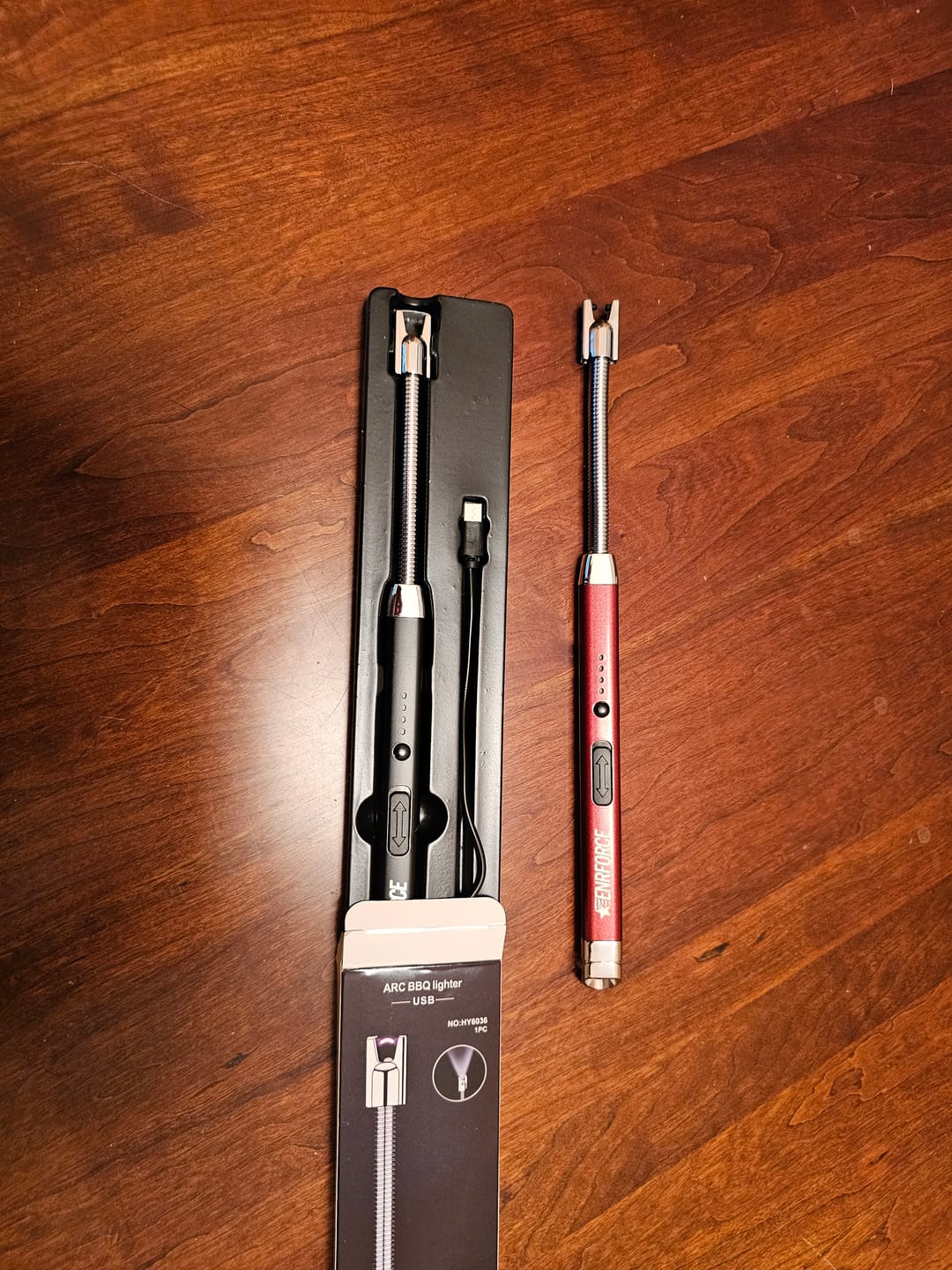 Customer photo review of 360 Degree Household Arc Lighter