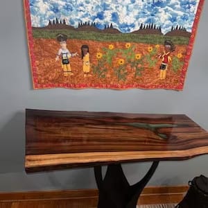 Customer photo review of Counter Table Legs 608 Namu 36H Modern Metal Design