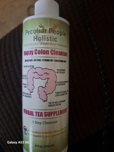 Customer photo review of 1 Day (Happy Colon) Cleanser