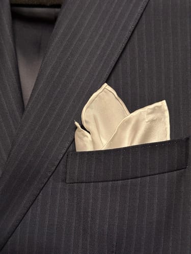 Customer photo review of Abito gessato in flanella