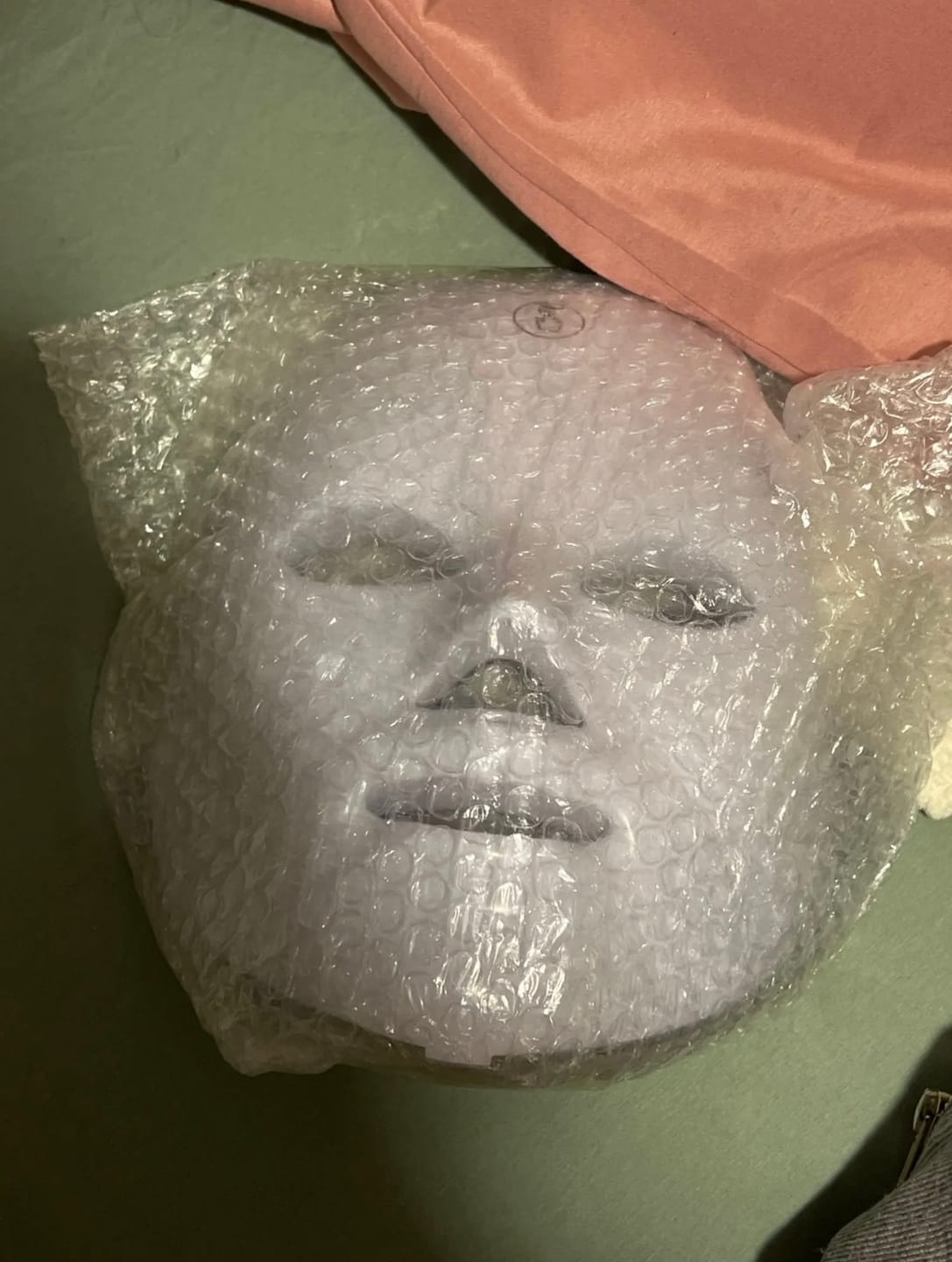 Customer photo review of The Naked Skin Mask™