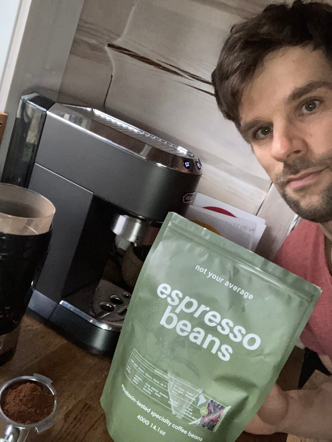 Customer photo review of Espresso Beans Amazonas, Peru