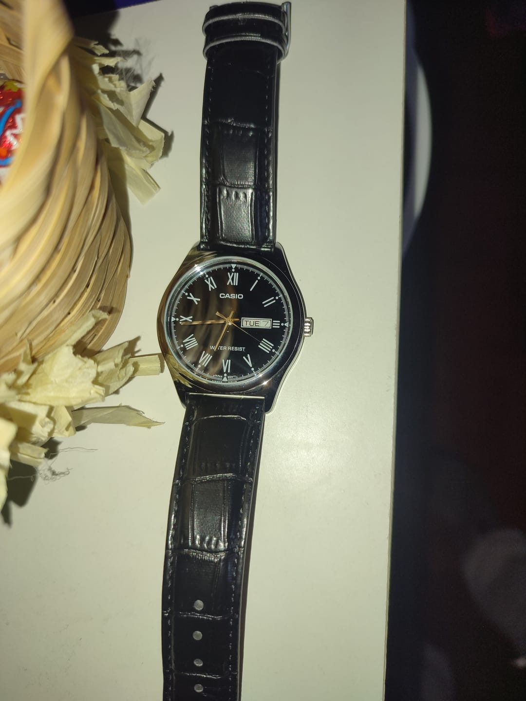 Customer photo review of Reloj Casio Análogo MTP-V006L-1B Negro