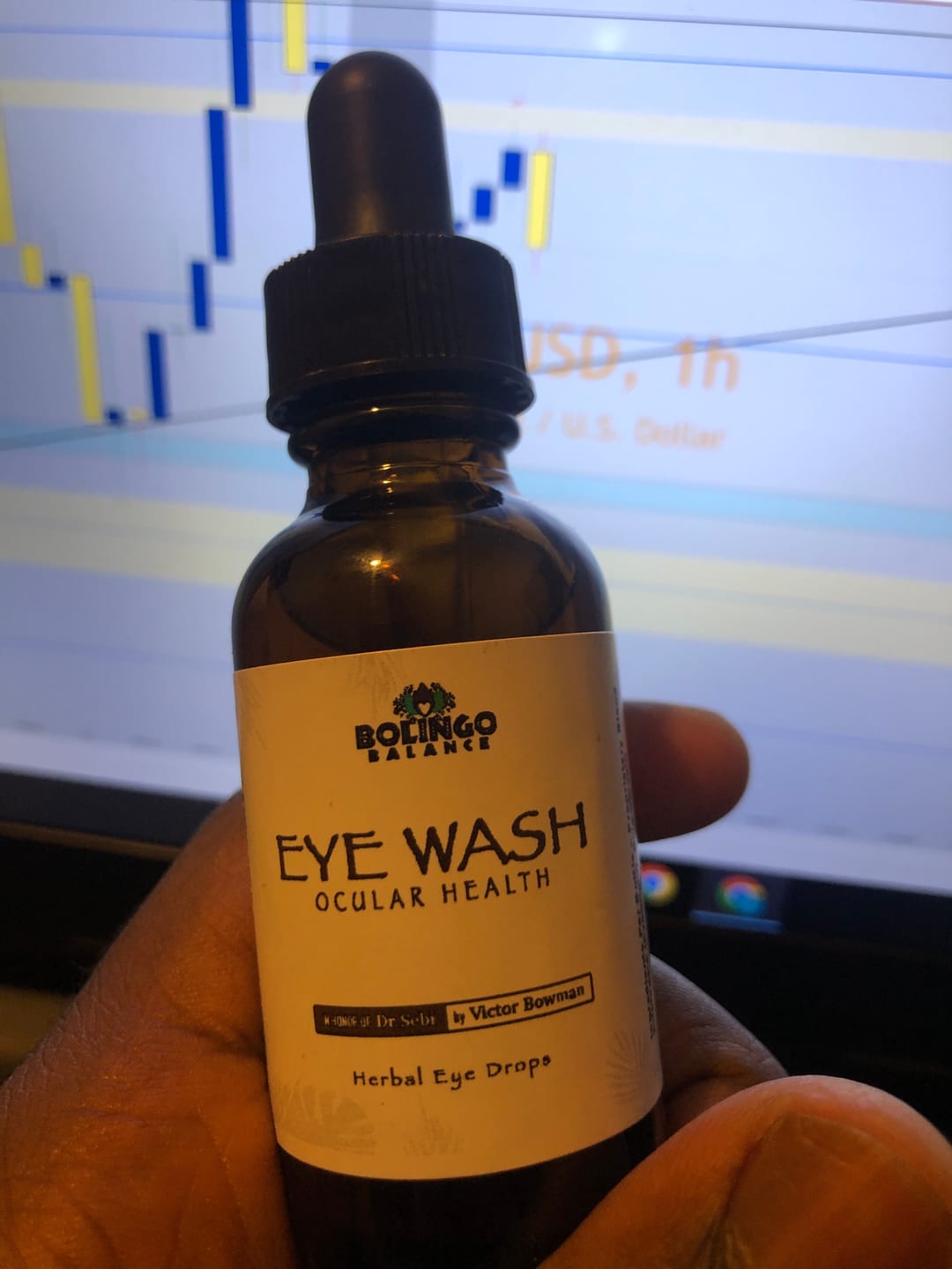 Customer photo review of Eye Wash