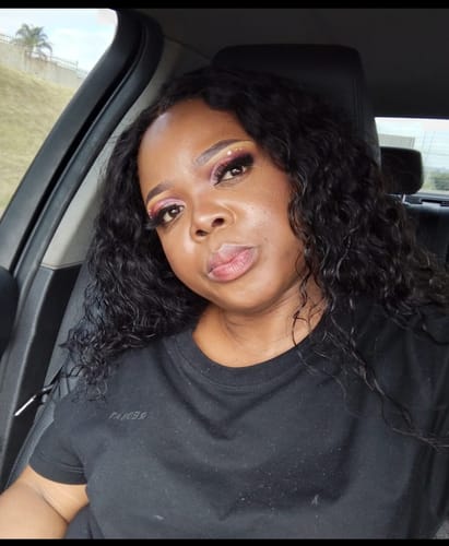 Customer photo review of AMANDA - Brazilian 4x4 Lace Wig