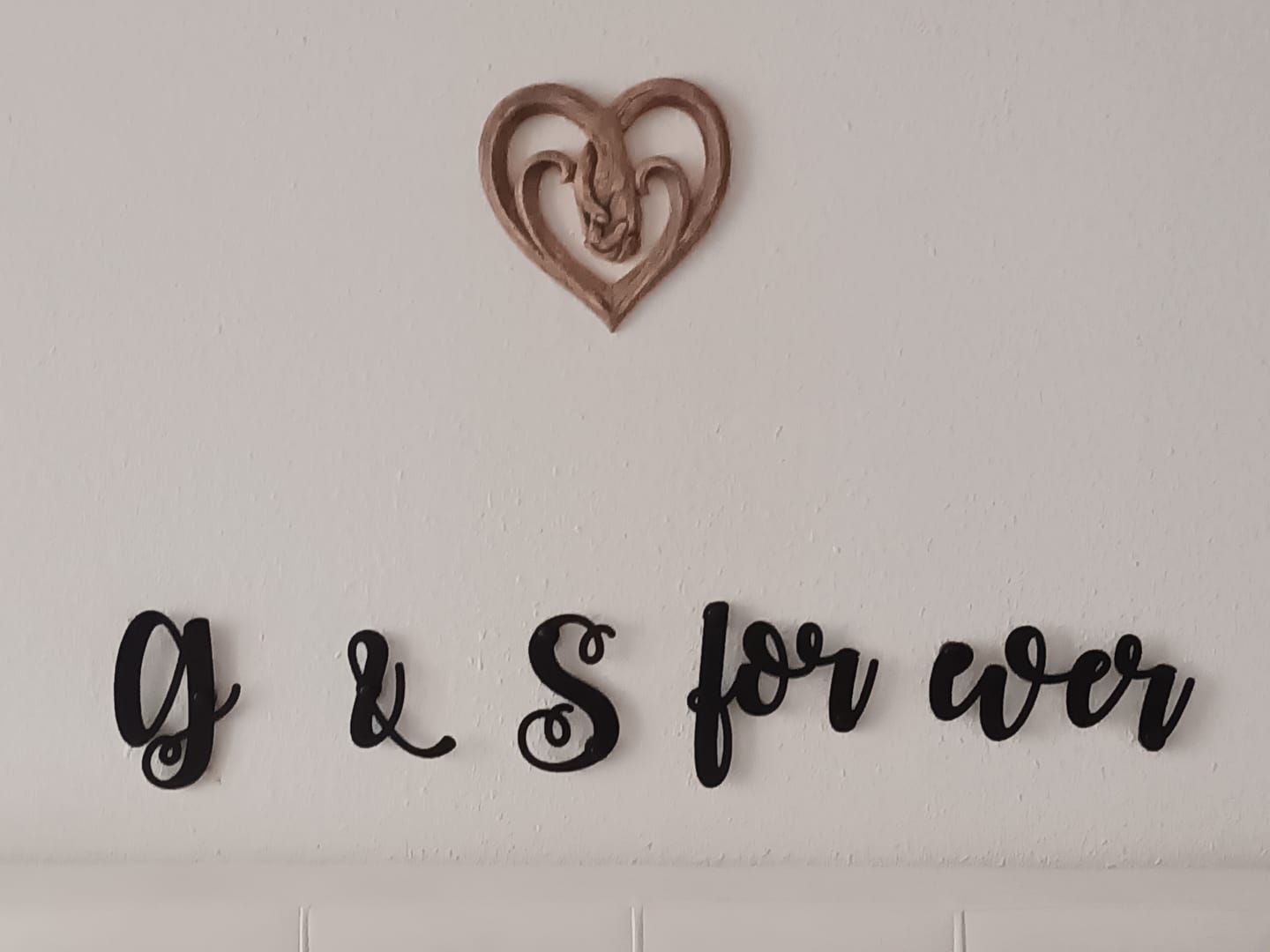Customer photo review of Dein persönlicher Schriftzug