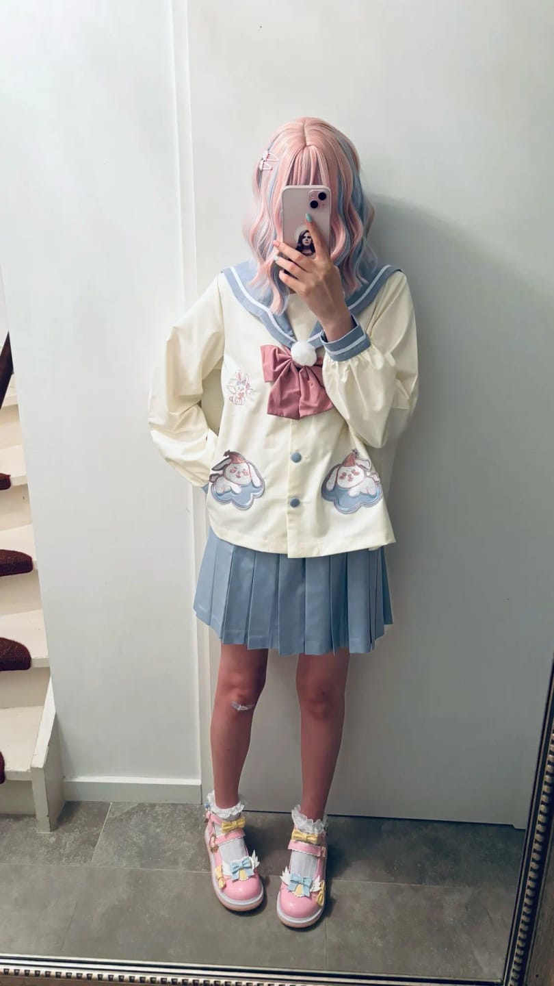 Customer photo review of Pastel Bunny Sailor Uniform