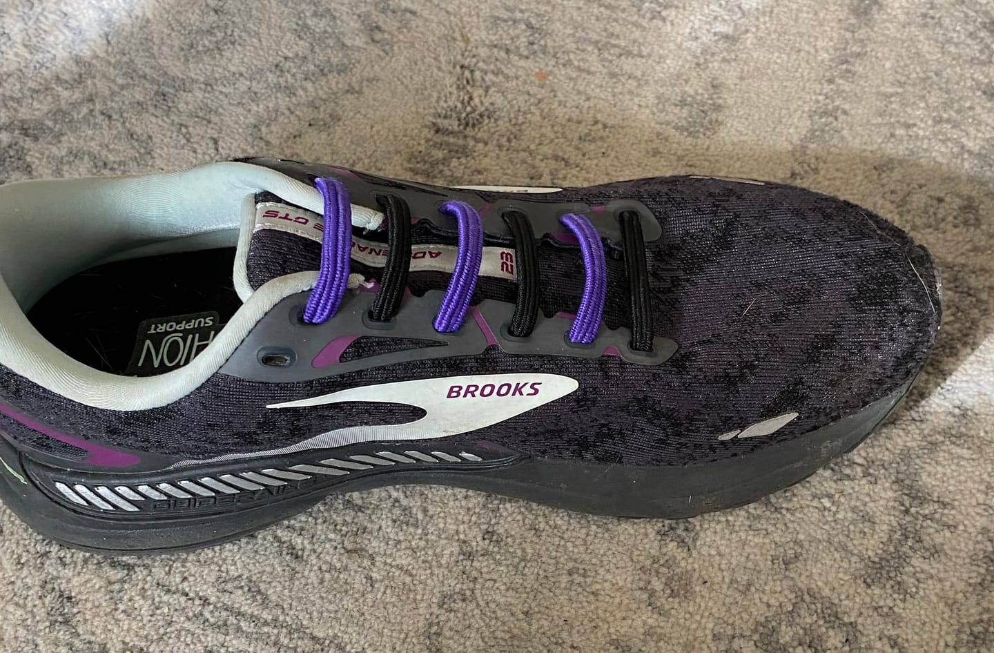 Customer photo review of uLace Slims - Bright Purple