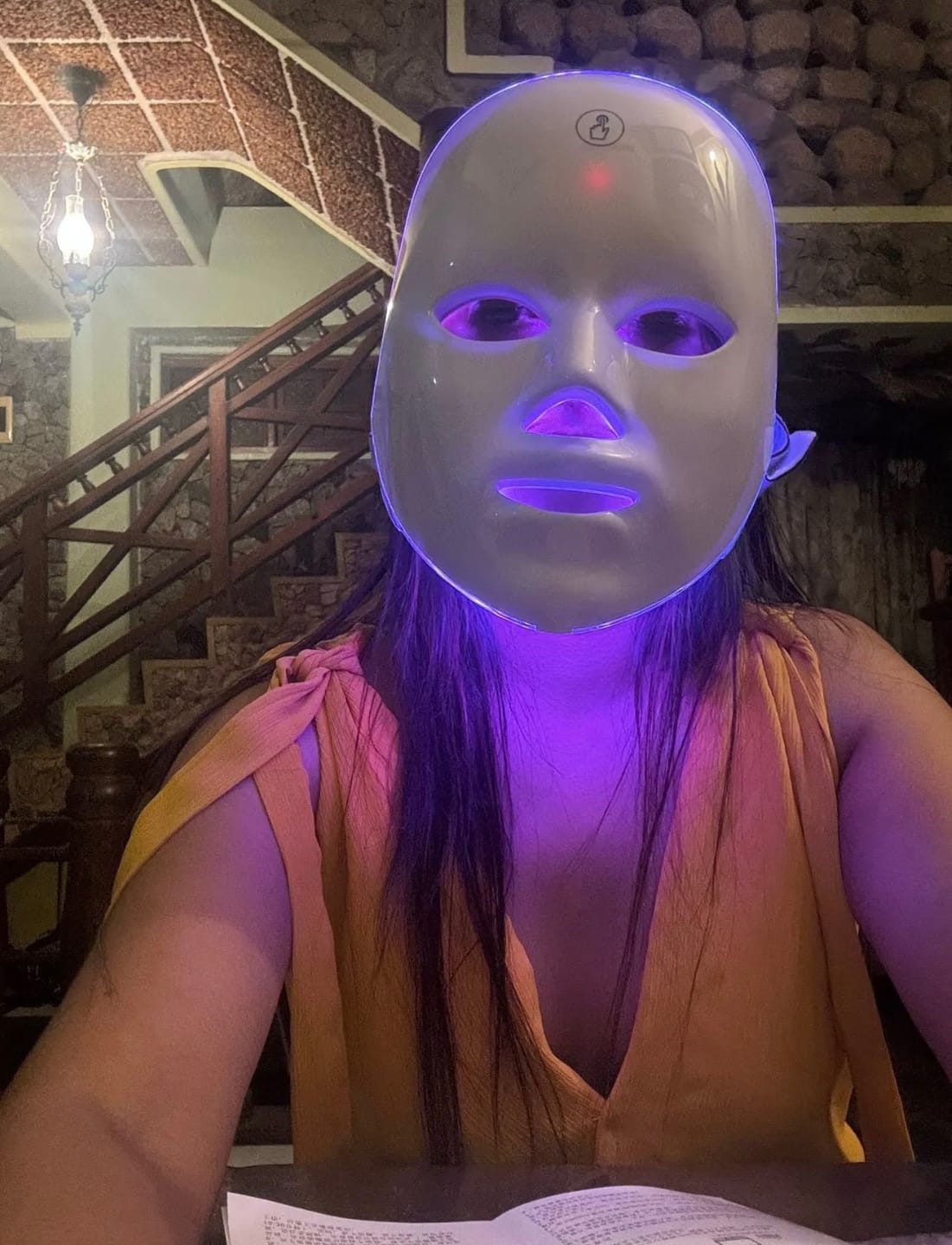 Customer photo review of The Naked Skin Mask™