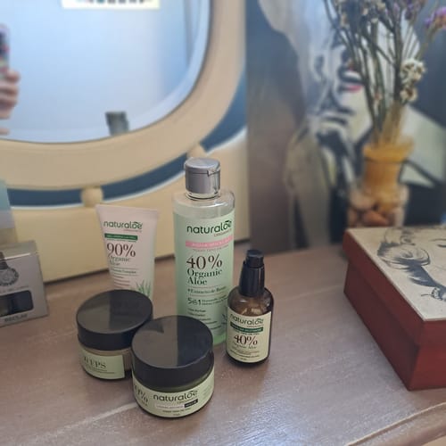 Customer photo review of Set Naturaloe Serum + Gel de piel 50ml