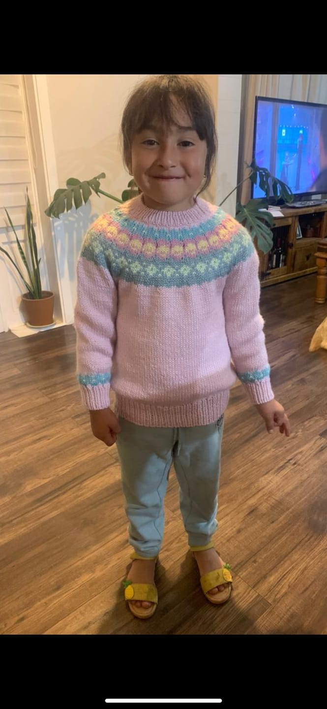 Customer photo review of Clase Sweater Armonía | Infantil