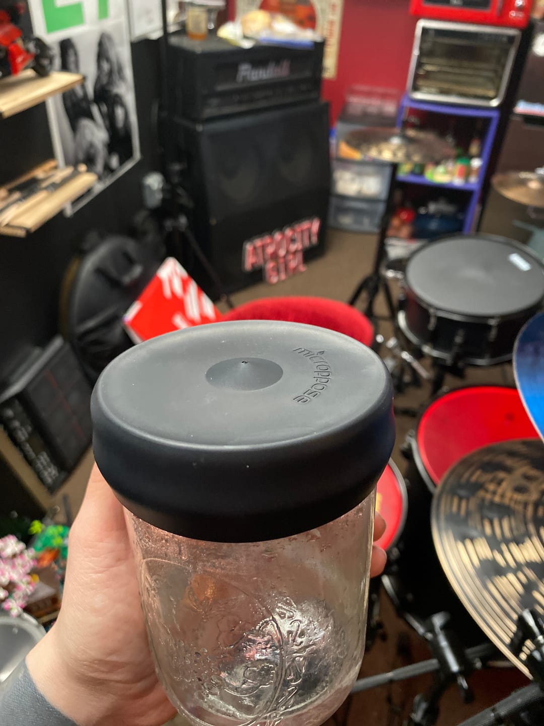 Customer photo review of Silicone Jar Lid Cover