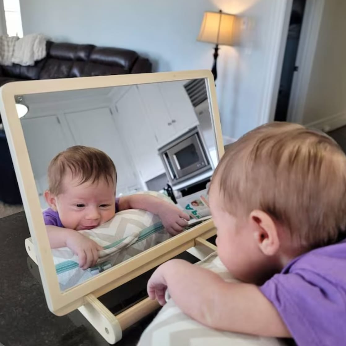 Customer photo review of All-in-one Tummy Time Set