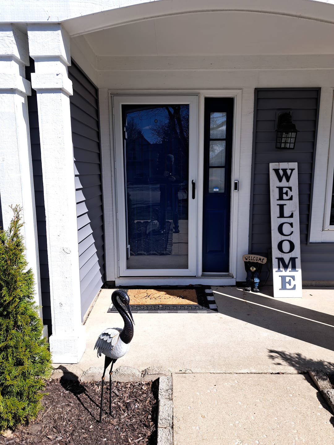 Customer photo review of Clear 1 Lite Glass and Frame Kit (Full Sidelite)