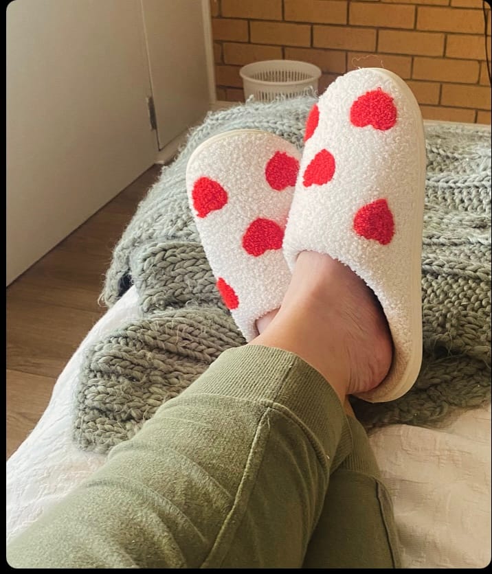 Customer photo review of Lover's Plush Slippers