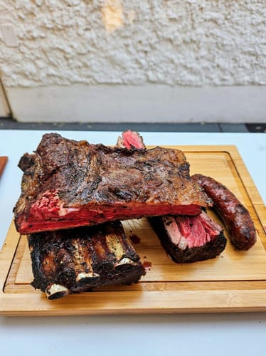 Reseña con foto de un cliente sobre Chuck Rib Pieza Básica