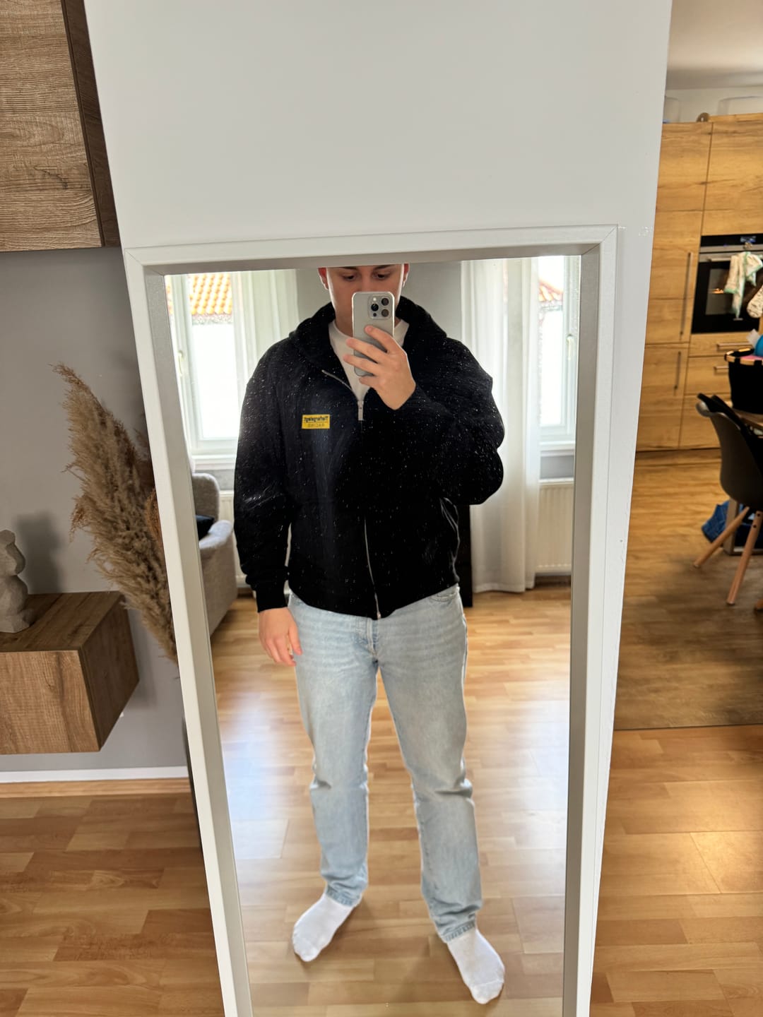 Customer photo review of Racing - Oversized Zipper