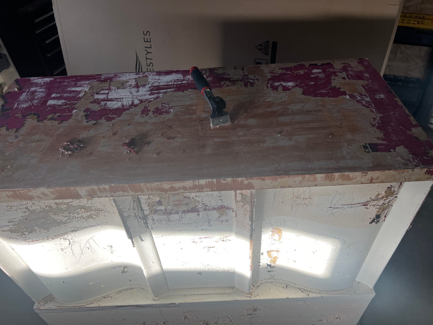 Customer photo review of FURNITURE STRIPPER KIT