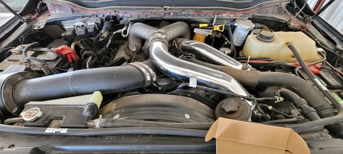 Customer photo review of SPE Motorsport 6.7 Powerstroke Intake Piping Kit