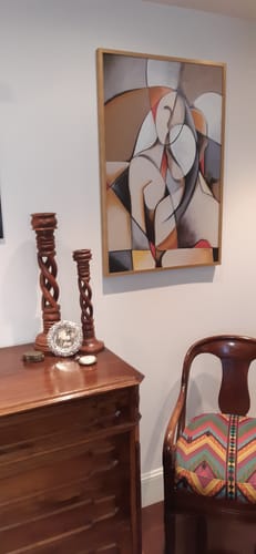 Customer photo review of Pablo Picasso - Donna Sognante Astratta