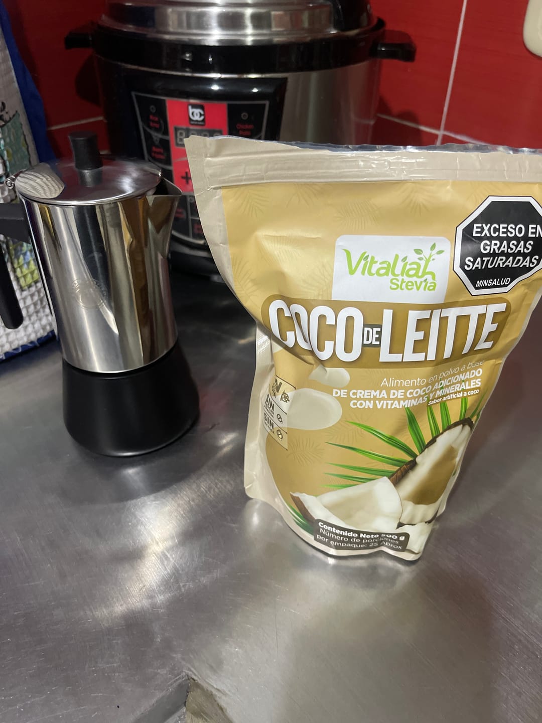 Customer photo review of Coco de Leitte: Leche de Coco - X500 G