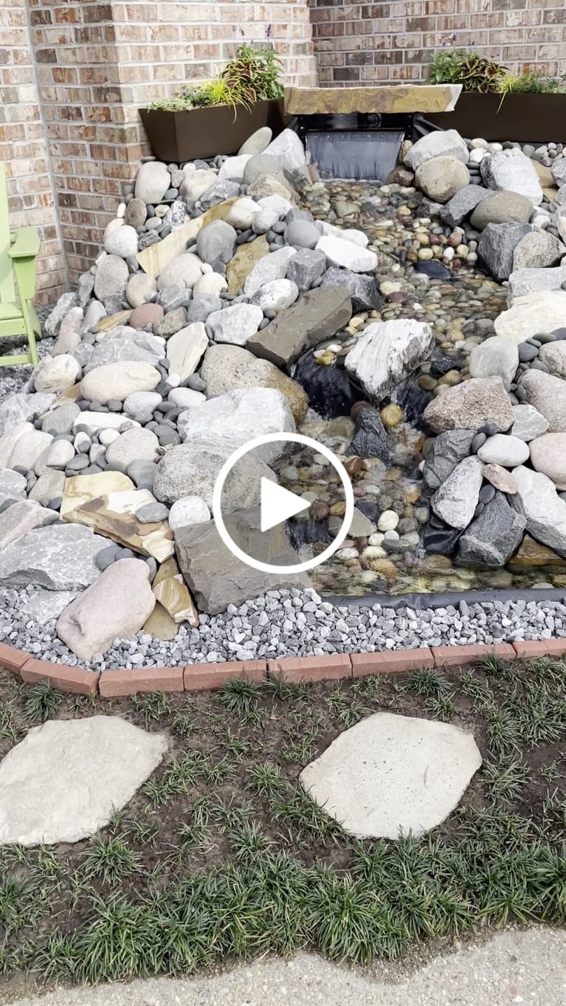 Customer video review of Marlin Series Ultimate Medium Pondless Waterfall with 10' Stream