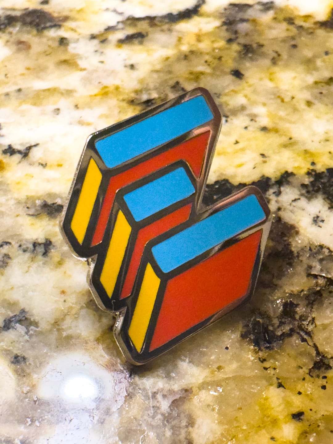 Customer photo review of Custom Enamel Pins
