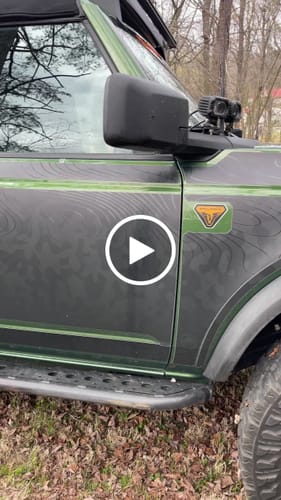 Customer video review of MEK Removable Trail Armor: Bronco 4D