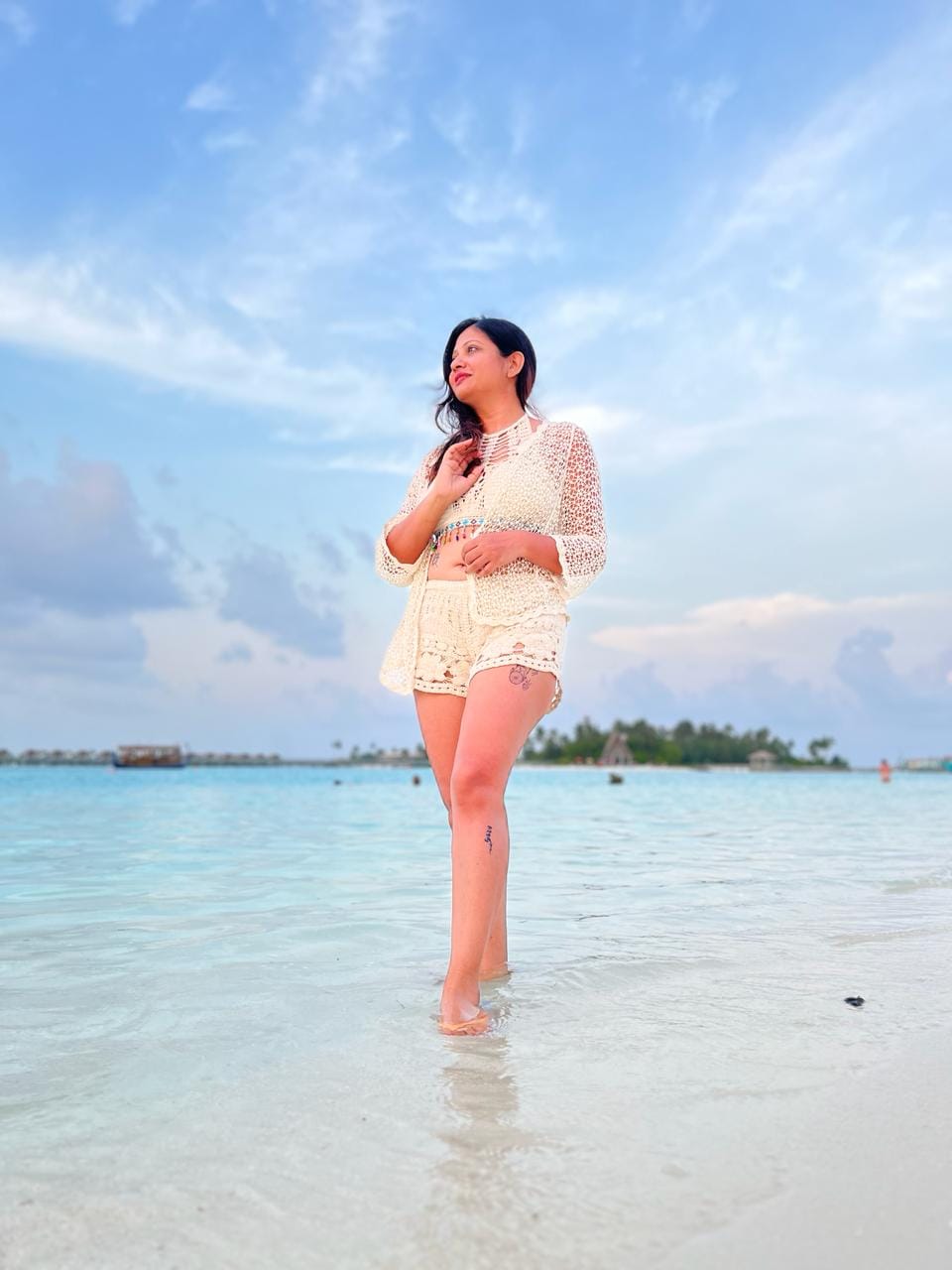 Customer photo review of Jules 3 Piece Coord Set - Resortwear Set