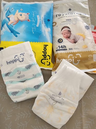 Customer photo review of [Trial Pack] RoyalDream Diapers 100% 7 Chemicals-Free