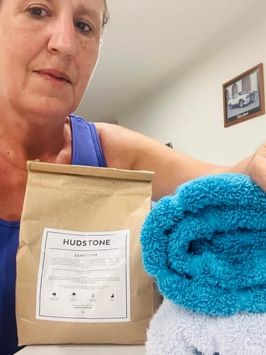 Customer photo review of Sensitive Washing Powder (Double Concentrate)