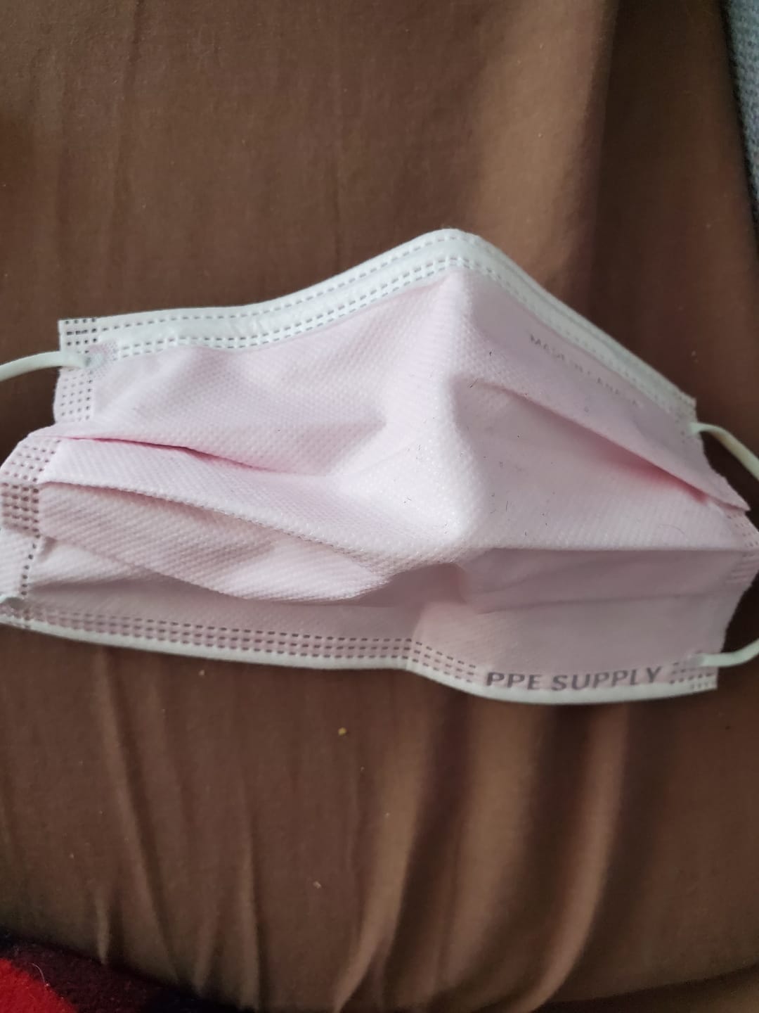 Customer photo review of ASTM Level 3 Medical Procedure Face Mask Made in Canada
