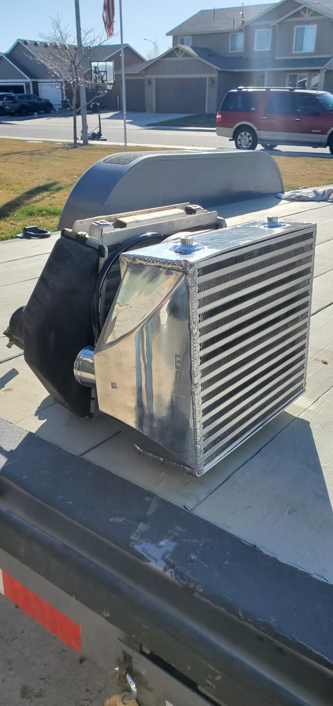 Customer photo review of 2017-2019 Can-Am X3 Big Core Intercooler 120hp, 154hp, & 172hp Upgrade
