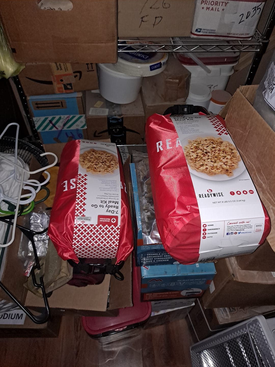 Customer photo review of Buy 1, Get 1 Free - American Red Cross 7 Day (60 Servings) Emergency Food with Dry Bag