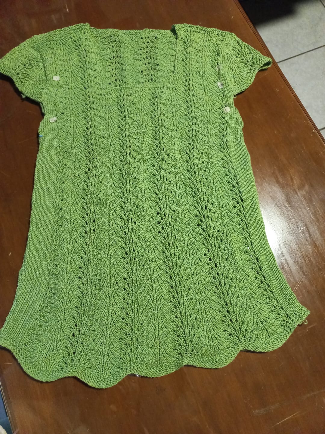 Customer photo review of Hilaza Eulali, marca Omega, MADEJA de 100g con 360m  ⭐