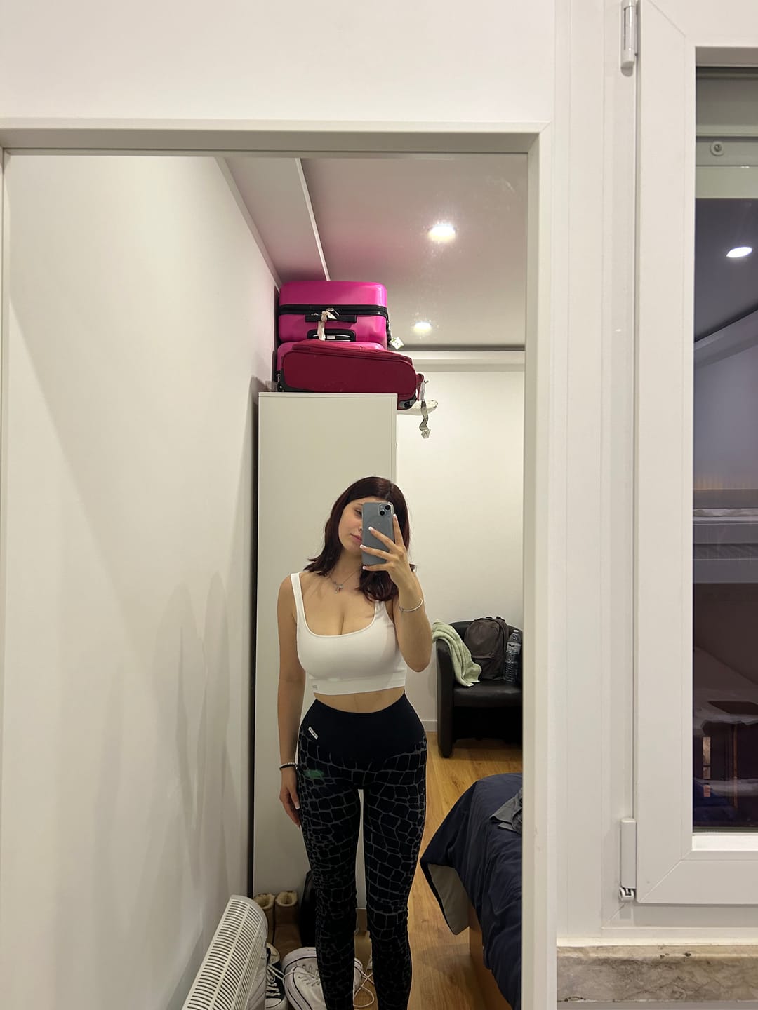 Customer photo review of Leggings All-Up Cocco Nero