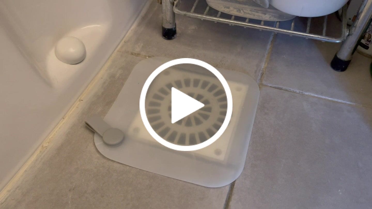 Customer video review of Cubierta para Drenaje Milhome en Silicona