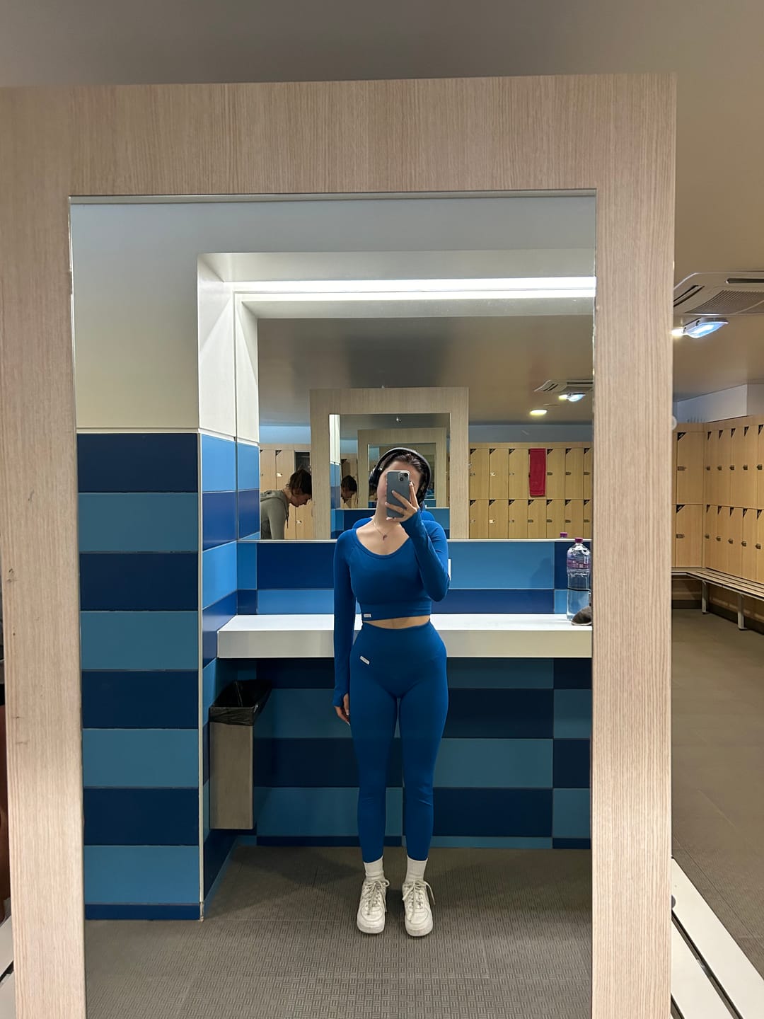 Customer photo review of Leggings Push up Gym Fashion Blu Accidia