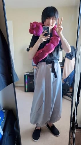 Customer photo review of Toji Fushiguro Full Cosplay
