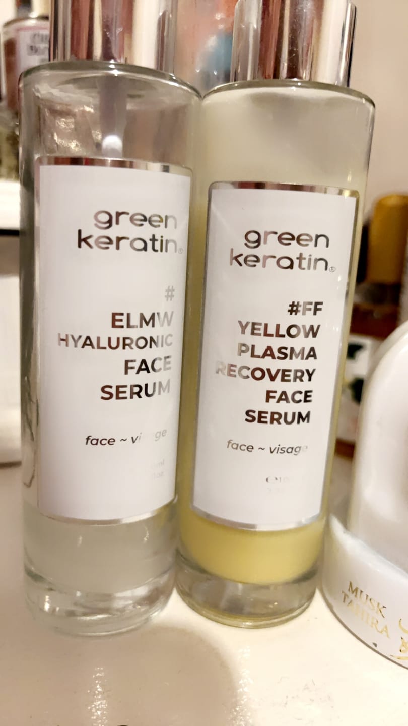 Customer photo review of YELLOW PLASMA – Sérum Réparateur pour le visage #FF