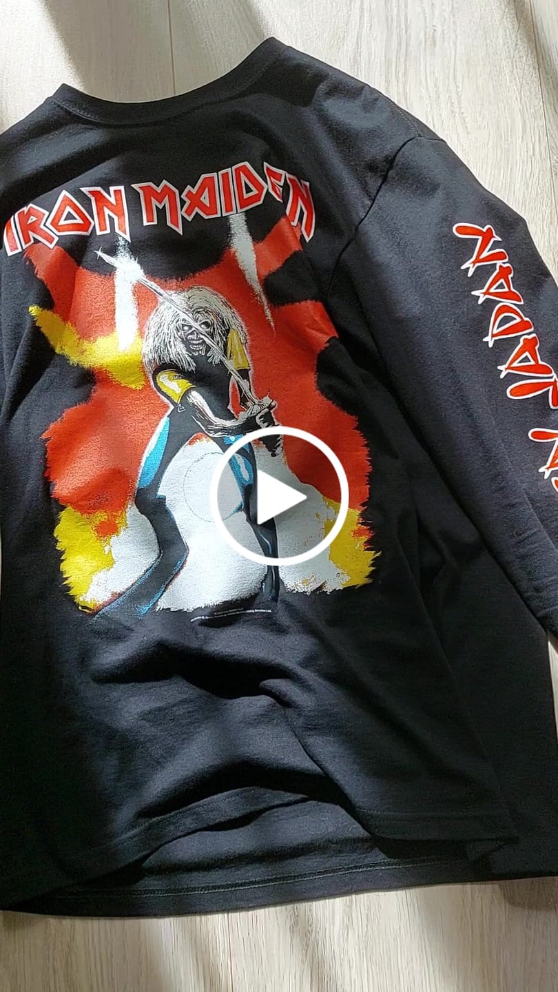 Customer video review of Iron Maiden - Maiden Japan - Longsleeve Shirt