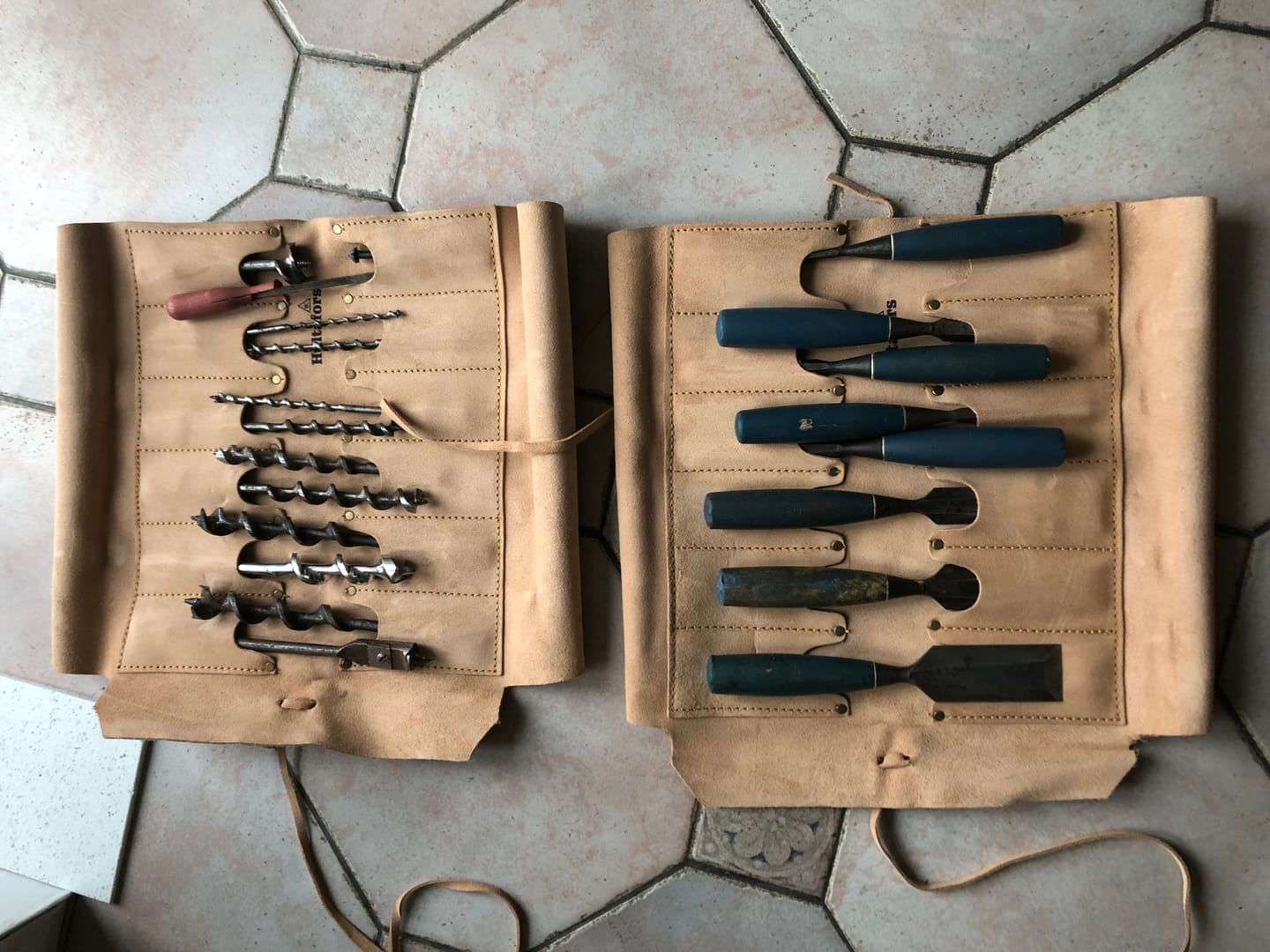 Customer photo review of Hultafors | Leather Chisel Roll LTR