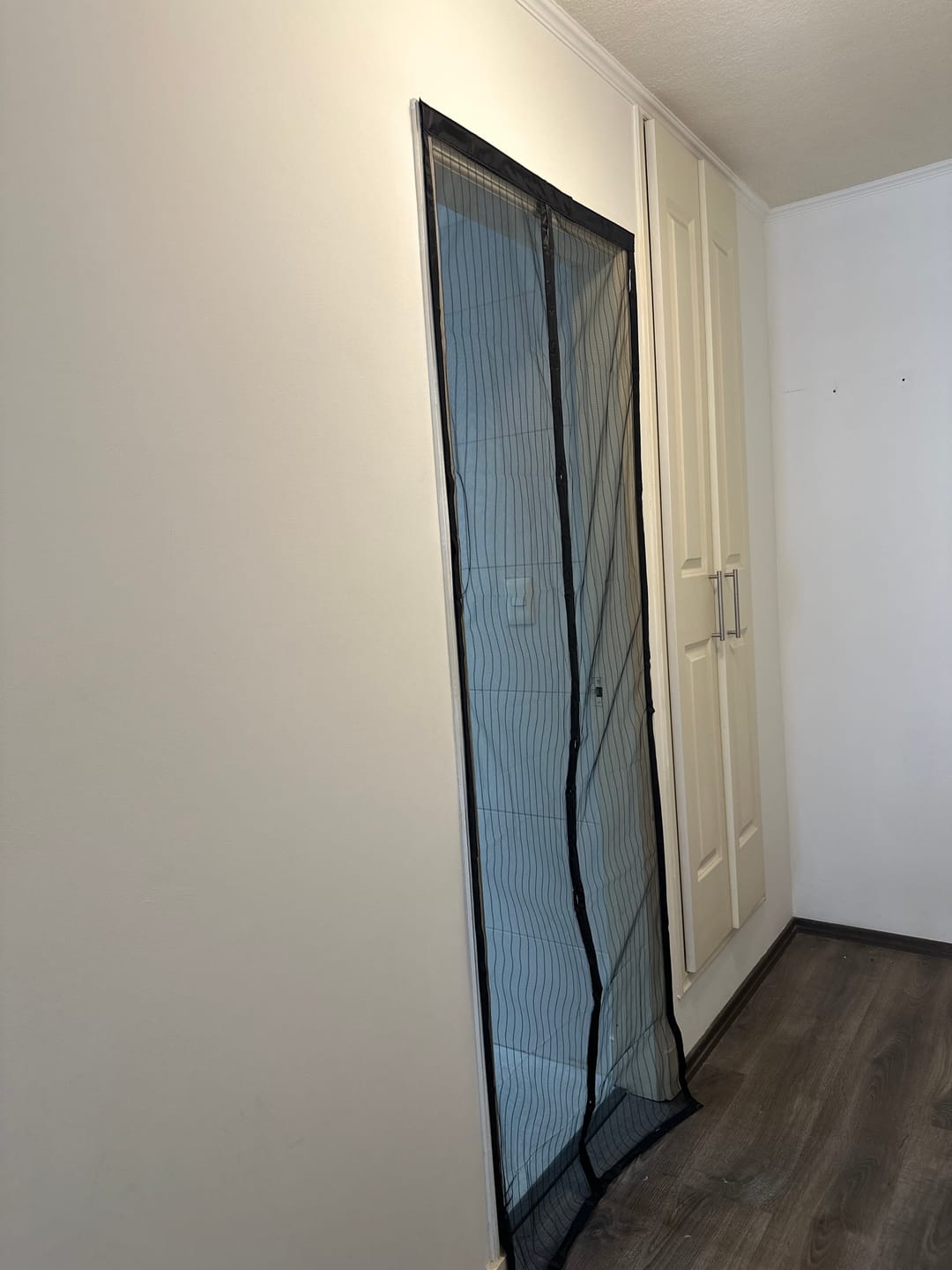Customer photo review of Cortina Mosquitero Netqueen Magnético Milhome