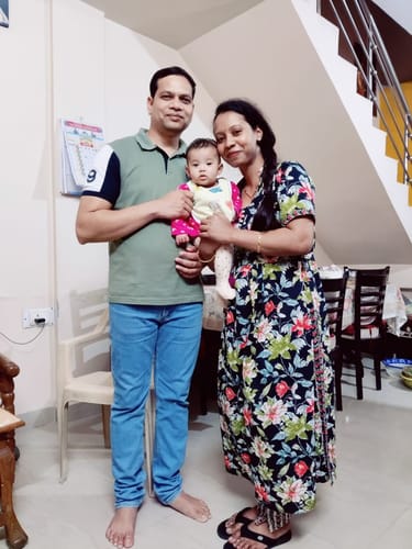 Customer photo review of Black Multi-Color Suit Set