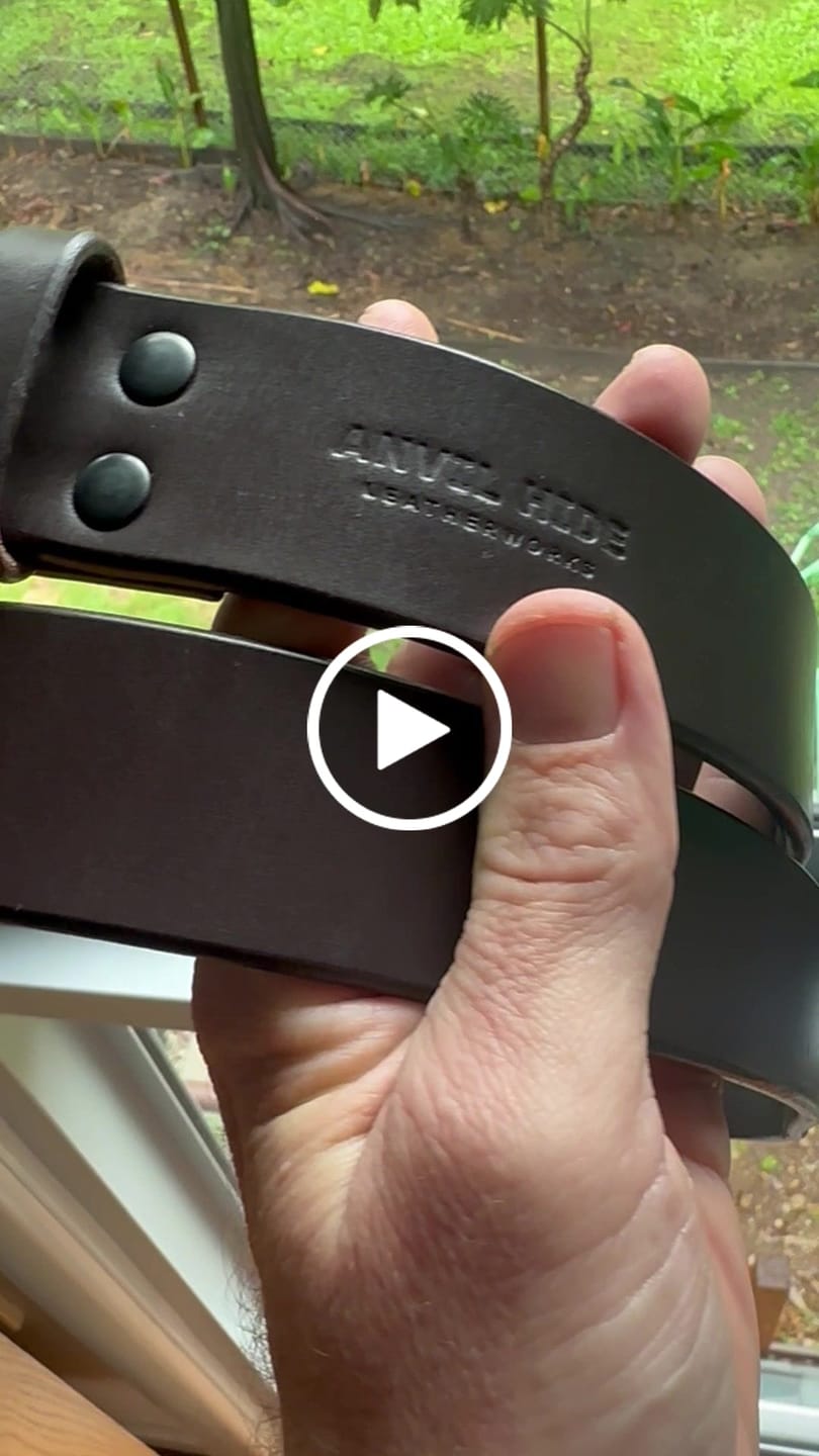 Customer video review of The Everyday Belt