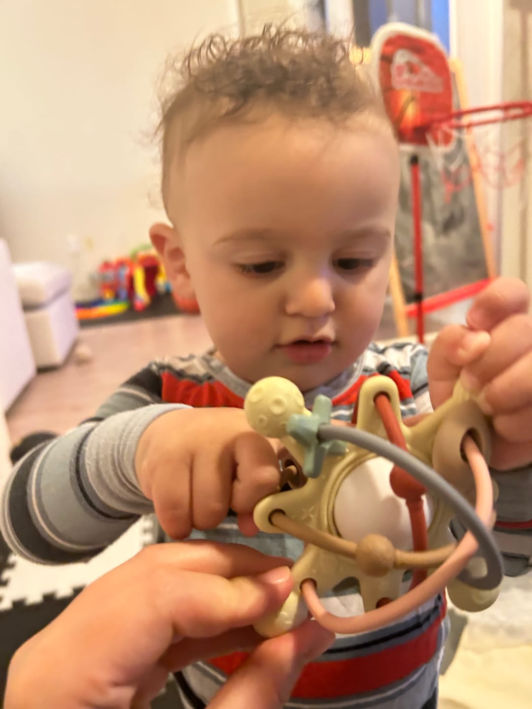 Customer photo review of Solar System Silicone Toy