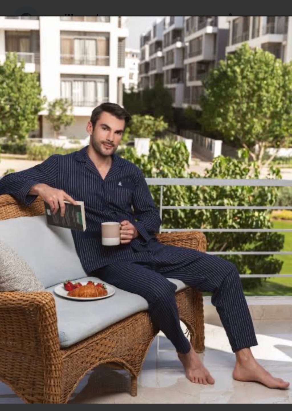 Customer photo review of MEN'S CLASSIC FIT PYJAMAS
