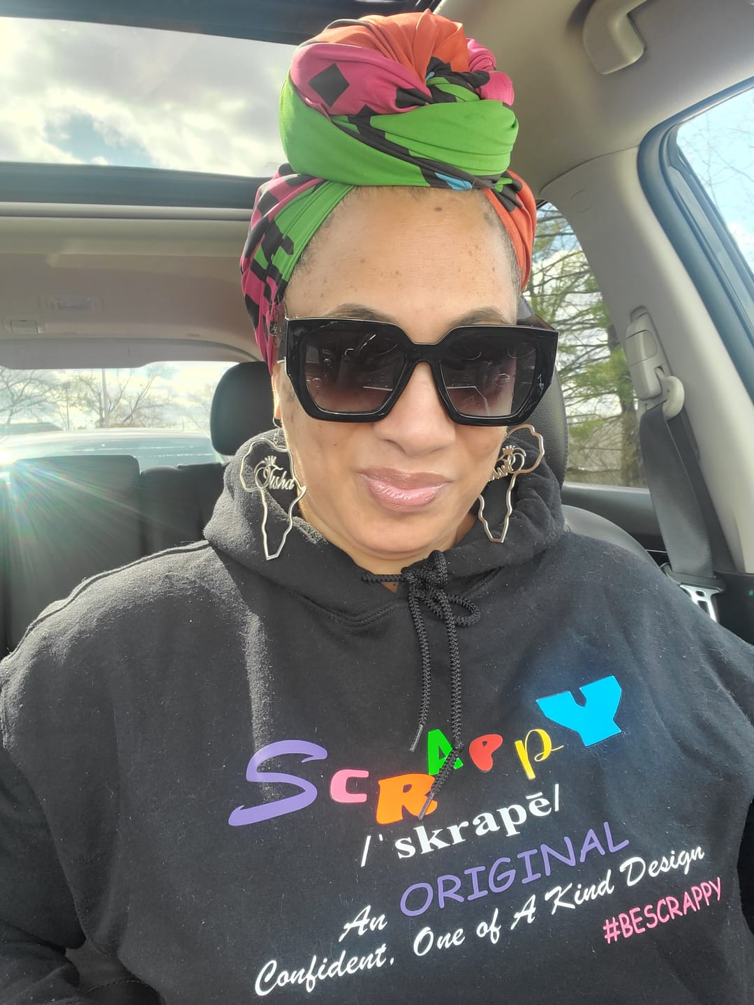 Customer photo review of Adira Head Wrap