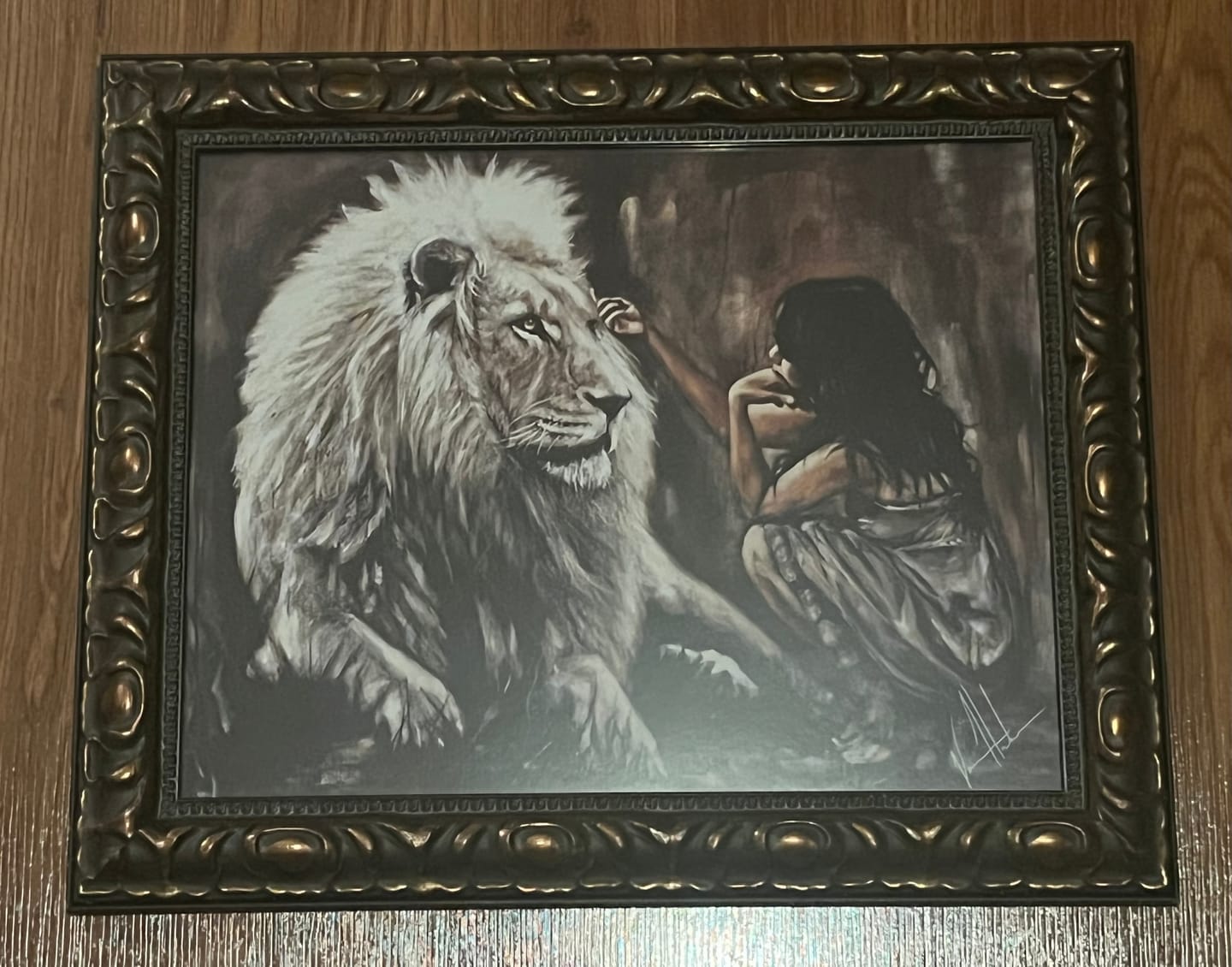 Customer photo review of Intimacy with God - Brown Background