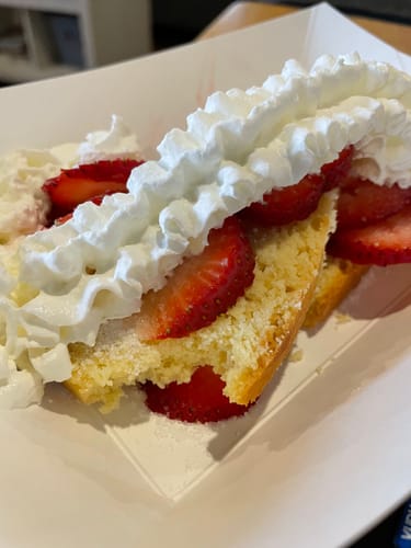 Customer photo review of Sugar Free Low Carb Keto Pound Cake Loaf
